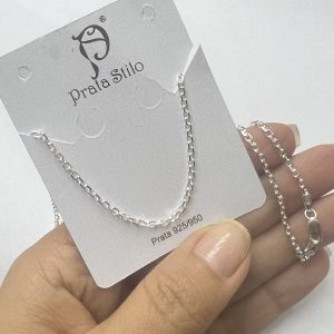 Cordão Elos Lapidados 0