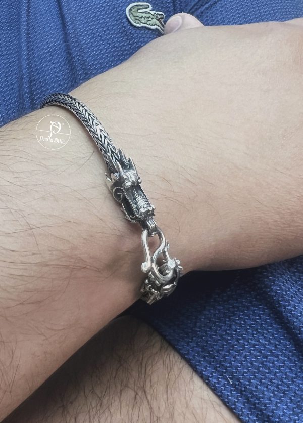 Pulseira Indiana Terminais Dragão