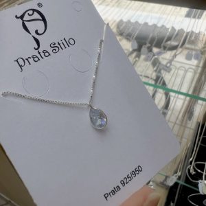 Colar Ponto de Luz ( Gota )