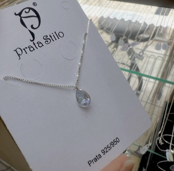 Colar Ponto de Luz ( Gota )