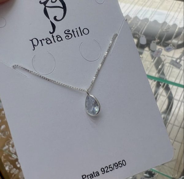 Colar Ponto de Luz ( Gota ) - Imagem 3