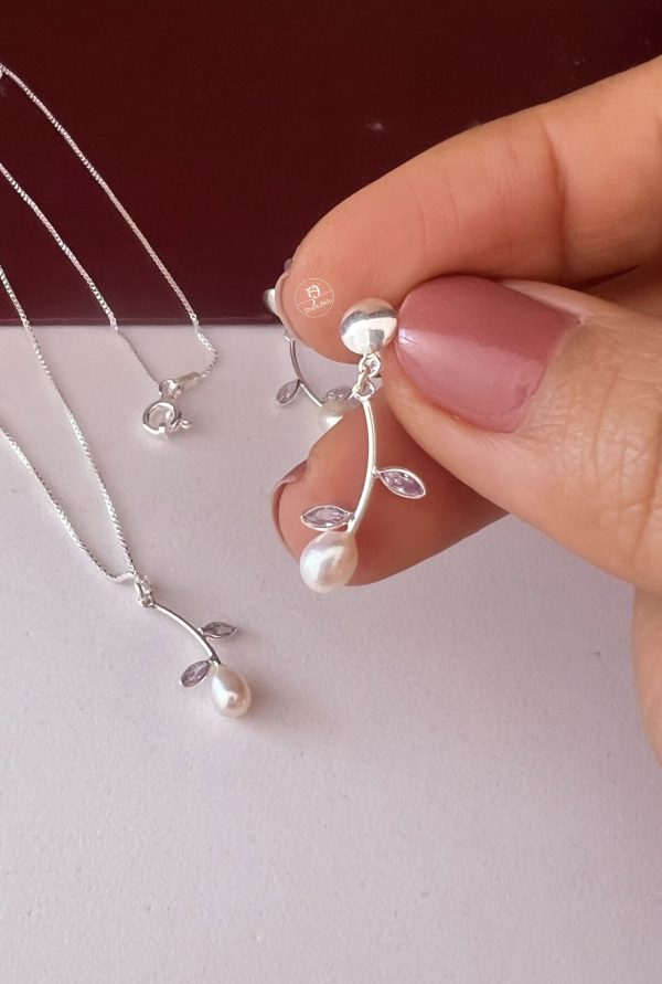 Conjunto Pérola e Zircônia - Imagem 3