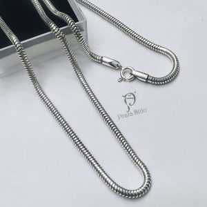 Colar Rabo de Rato Envelhecido (3mm/65 cm)