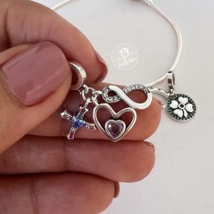 Berloque Patuá Amor Eterno