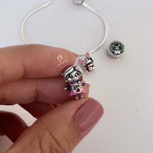 Separador bonequinha pintora