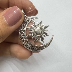 Pingente sol e lua