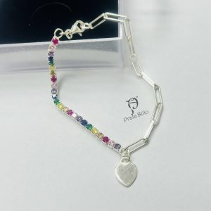 Pulseira Riviera Zircônia Colorida 1