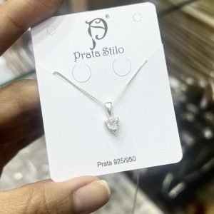 Colar Ponto de Luz Coração 1