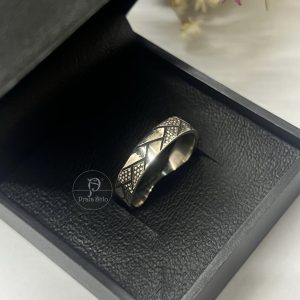 Anel DESIGNER A LASER SOB ENCOMENDA- Unidade