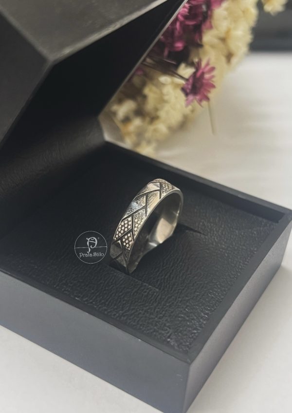 Anel DESIGNER A LASER SOB ENCOMENDA- Unidade - Imagem 3