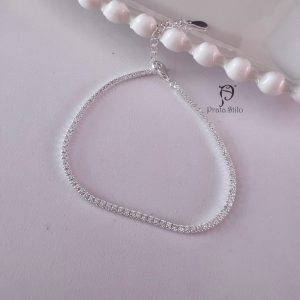 Pulseira completa Pedras Zircônias