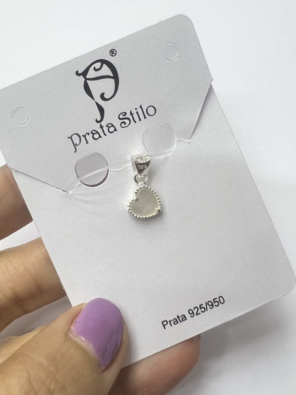 Pingente Coração Madre Pérola - Imagem 2