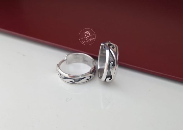 Argola designer onda