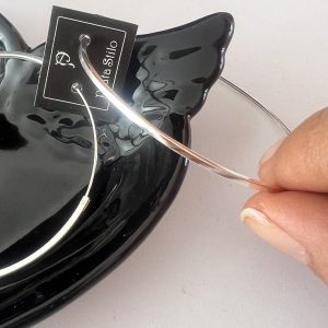 Argola fio quadrado liso 2