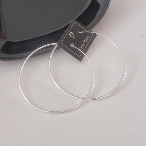 Argola fio boleado liso 2