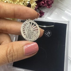 Pingente Nossa Senhora de Fátima ( FABRICAÇÃO SOB ENCOMENDA )