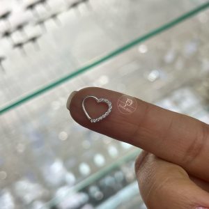 Piercing Orelha Daith zircônia 05 UNIDADE