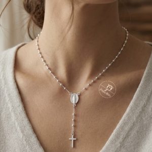 Colar Terço Nossa Senhora Das Graças