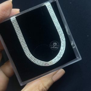 Colar esteirinha lapidada